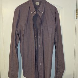 Mens J crew large button up shirt